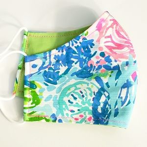 Lilly Pulitzer Face Mask - Fished My Wish